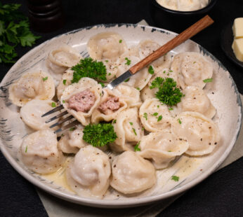 Pelmeni with Chicken and Pork