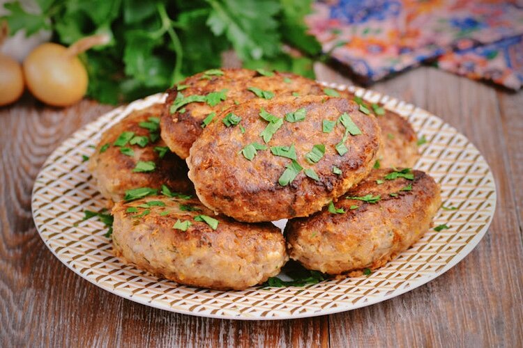 Gretschaniki with pork