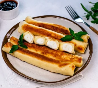 Pancakes with sweet quark