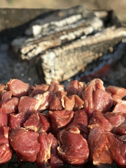 Pork shashlik