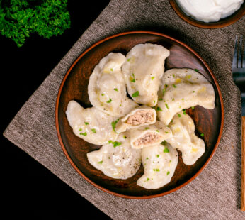 Varenyky with pork